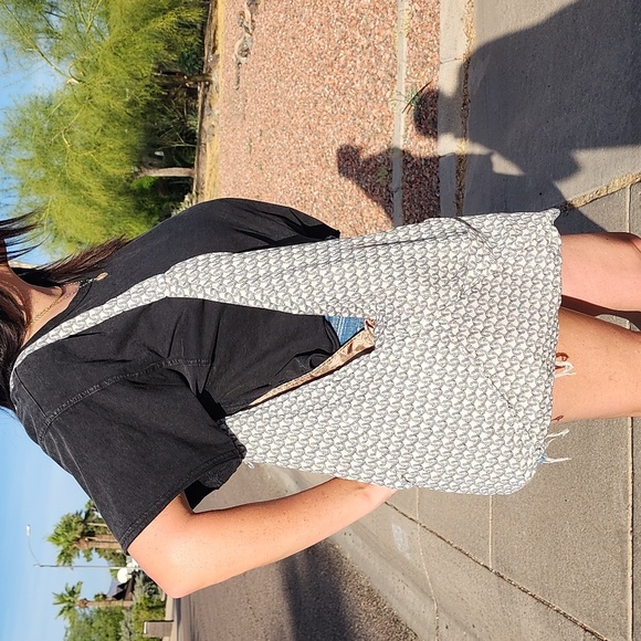 HANDMADE Artisan Sling Shoulder Bag Purse Tote Soft Bag Crossbody Boho Fesitval - Picture 5 of 7